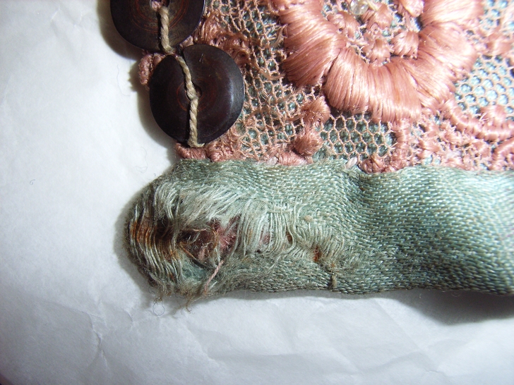 Mantello prima del restauro